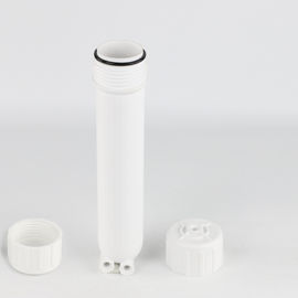 Componentes blancos del filtro de agua del color, solo cárter del filtro del RO del anillo o