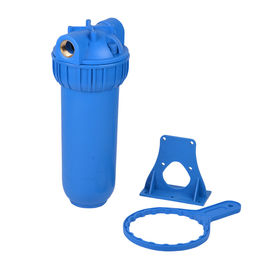 Cárter del filtro azul de agua del color con alta confiabilidad del soporte/de la llave