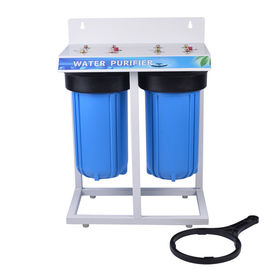 Filtro de agua azul del hogar del color, bajo sistema PP del filtro de agua del fregadero material