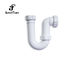 Tubo de desagüe modificado para requisitos particulares del lavabo del tamaño, tubo de desagu&quot;e para el lavabo del fregadero