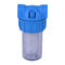 Tipo pulgada 7kg/cm2 del destilador del filtro de agua del hogar 4 de presión del máximo