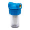 Tipo pulgada 7kg/cm2 del destilador del filtro de agua del hogar 4 de presión del máximo